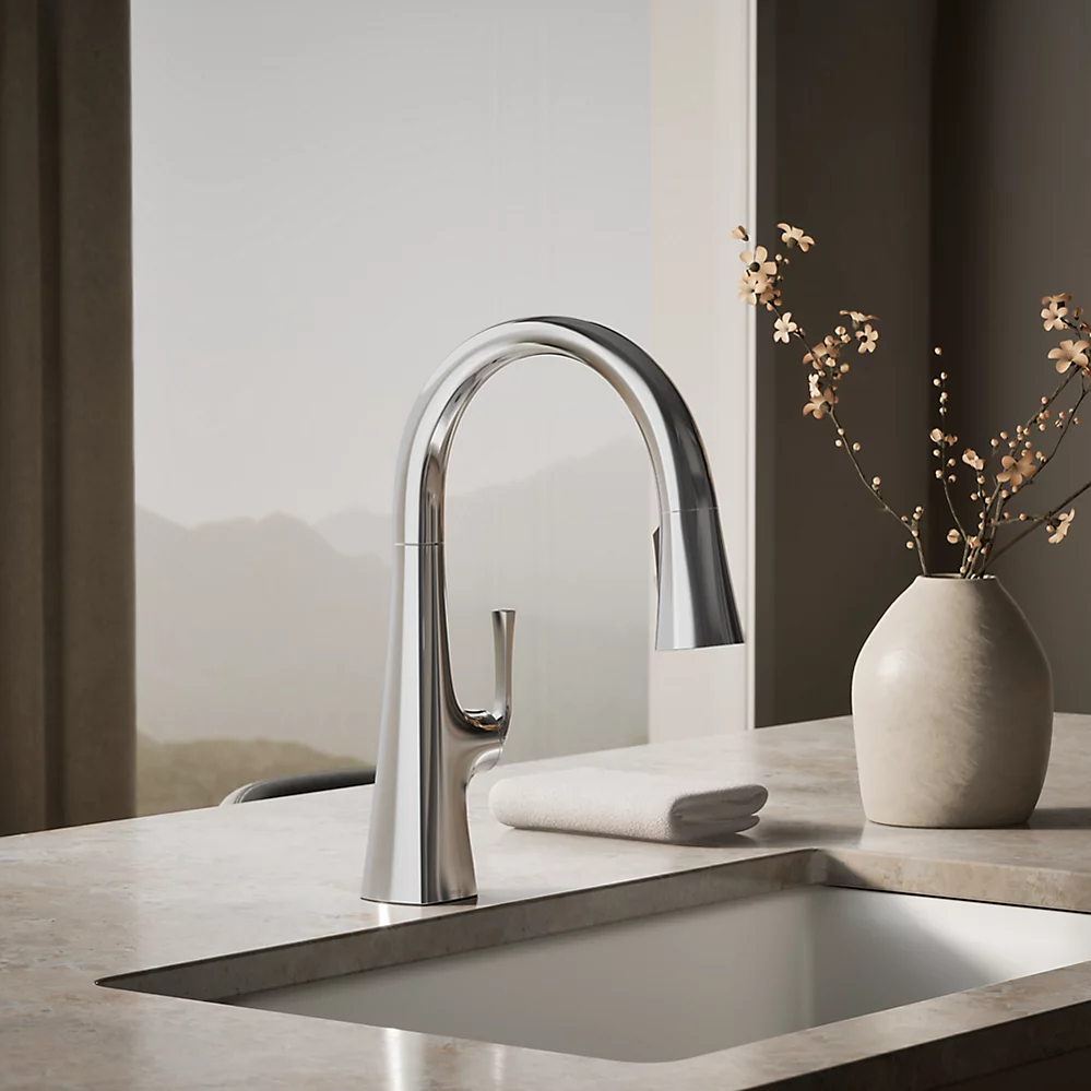 بعد - با شیرآلات نصب شده